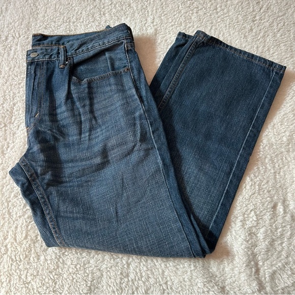 Levi’s 559 Men’s Bootcut Dark Wash Jeans W34 L30 - Picture 1 of 3